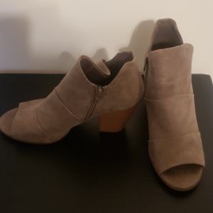 Pewter Ankle Booties (sz 11)